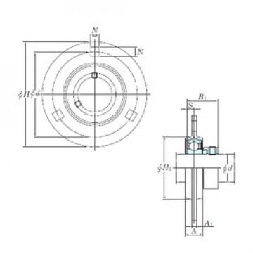 Bantalan SAPF206-19 KOYO