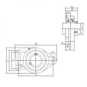 Bantalan UCFA209 KOYO