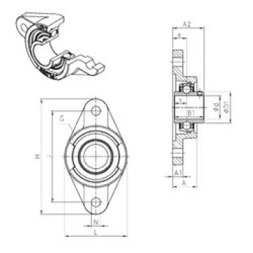 Bantalan UCFL307 SNR