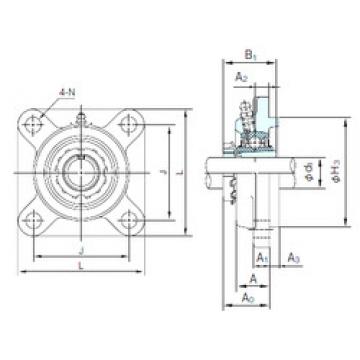 Bantalan UKFS317+H2317 NACHI