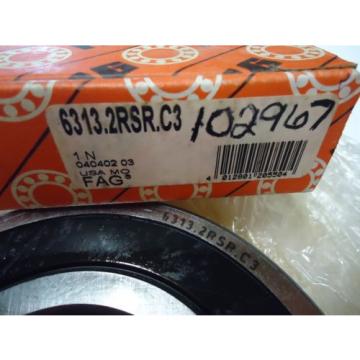 FAG 6313.2RSR.C3 bearing