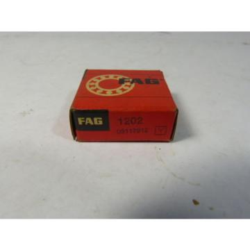 Fag 1202 Ball Bearing 15 X 35 X 11 MM ! NEW !