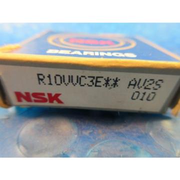 NSK R10VV C3, R10 VV, Single Row Radial Bearing (SKF 2RS, FAG, NTN, KOYO)