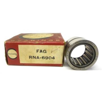 CONSOLIDATED FAG BEARING RNA-6904, RNA-NA6904A, 25 X 37 X 30 MM