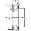 Bantalan 6221-2Z SKF