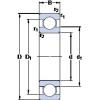 Bantalan 16012 SKF