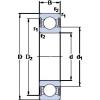 Bantalan 62212-2RS1 SKF