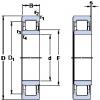 Bantalan NU 412 SKF