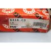 FAG 6316.C3 Ball Bearing Single Row Lager Diameter: 80mm x 170mm Thickness: 39mm #2 small image