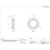 FAG 22212E1K-C3 Spherical Roller Bearing, Tapered Bore, Steel Cage, C3 Clearance #5 small image