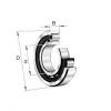 NU307-E-M1-C3 FAG Cylindrical roller bearing #5 small image