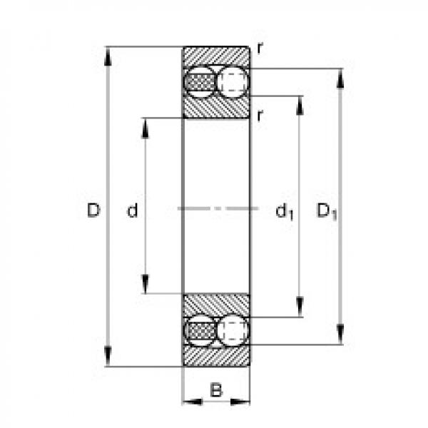 Bantalan 2215-TVH FAG #1 image