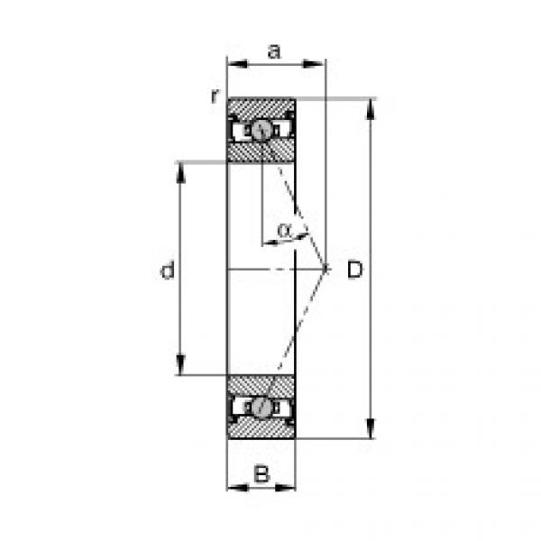 Bantalan HCS7028-E-T-P4S FAG #1 image