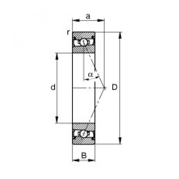 Bantalan HSS7018-E-T-P4S FAG #1 image