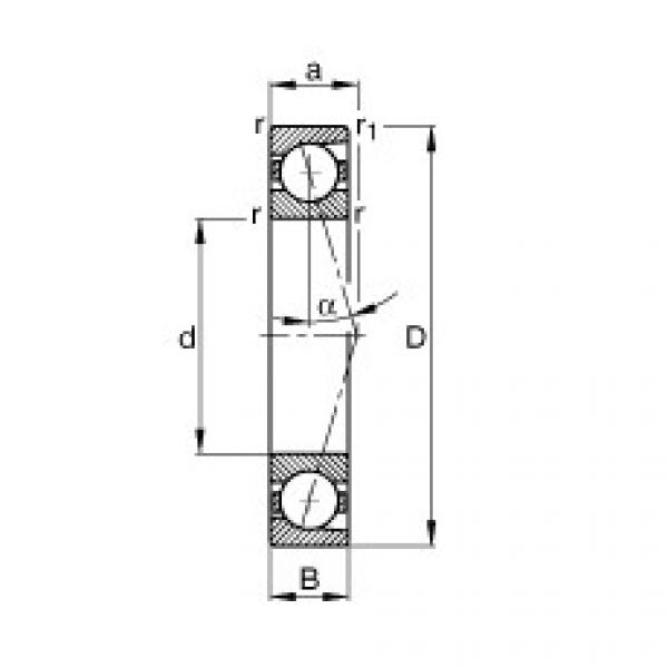 Bantalan B7009-C-T-P4S FAG #1 image