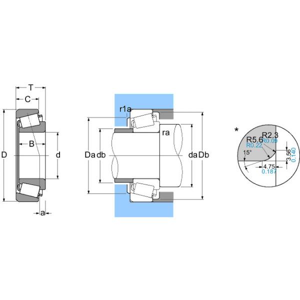 4T-15125/15245 NTN SPHERICAL ROLLER NTN JAPAN BEARING #5 image