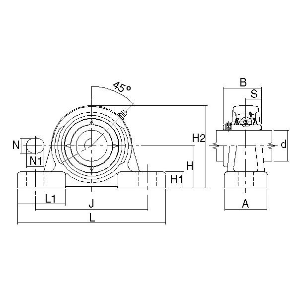 UCPL-1.3/4 NTN SPHERICAL ROLLER NTN JAPAN BEARING #5 image