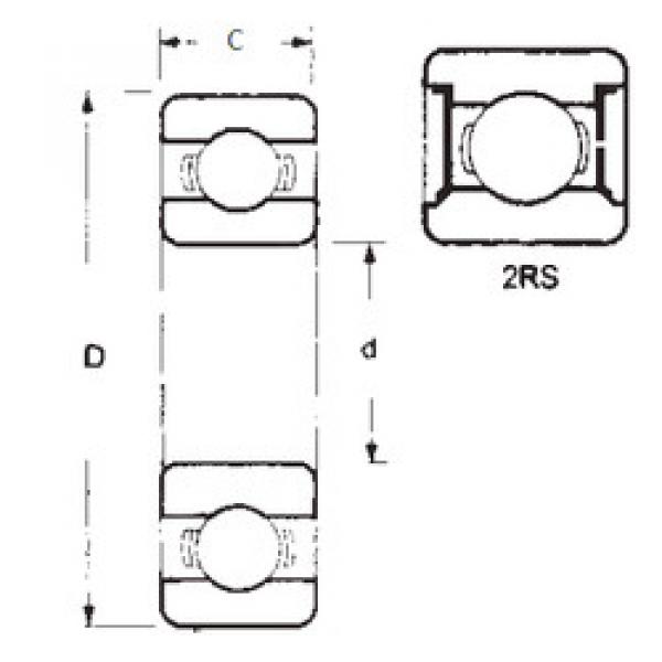 Bantalan 1603-2RS FBJ #1 image