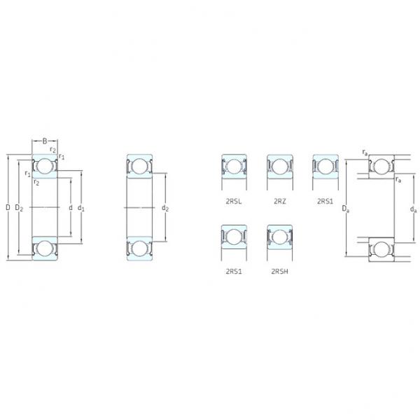 Bantalan W604-2Z SKF #1 image