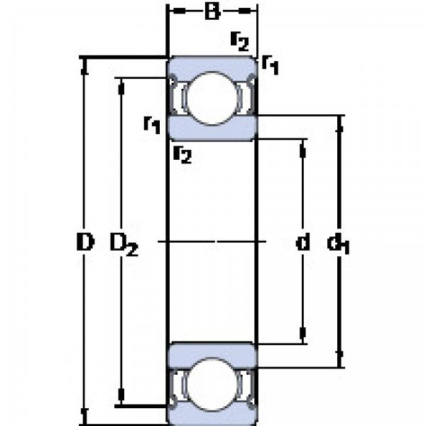 Bantalan W 61912-2Z SKF #1 image