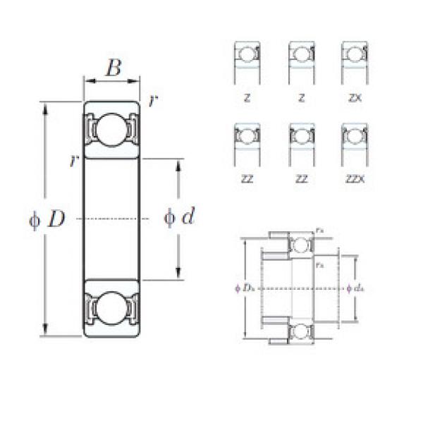 Bantalan 6228ZZX KOYO #1 image