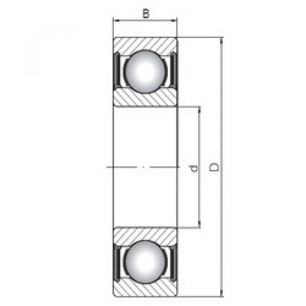 Bantalan 61805-2RS CX #1 image