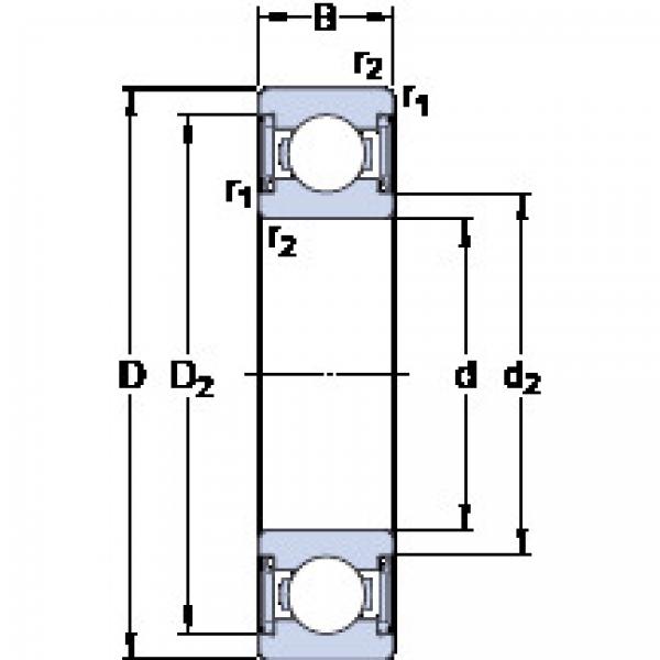 Bantalan W 63804-2RS1 SKF #1 image