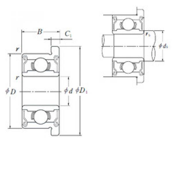 Bantalan F686ADD NSK #1 image