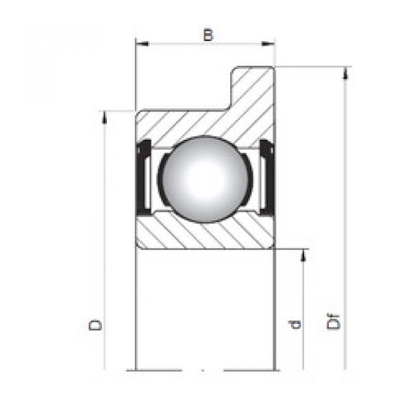 Bantalan FL619/1,5 ZZ ISO #1 image