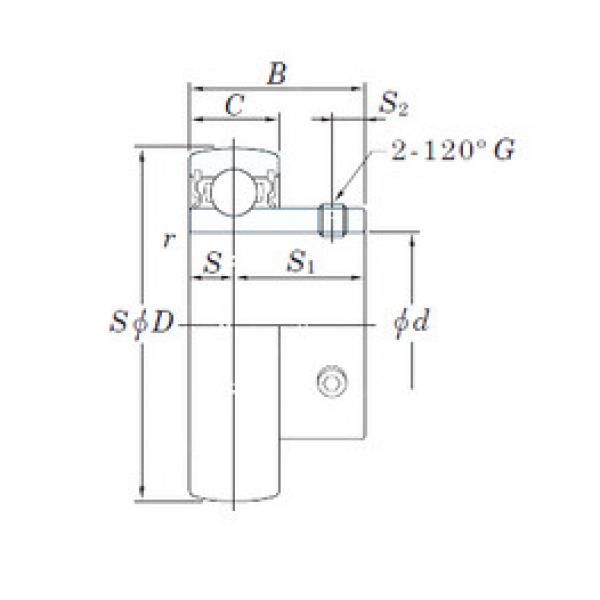 Bantalan UC216-50 KOYO #1 image