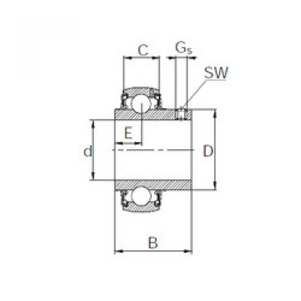 Bantalan UC208 KBC #1 image