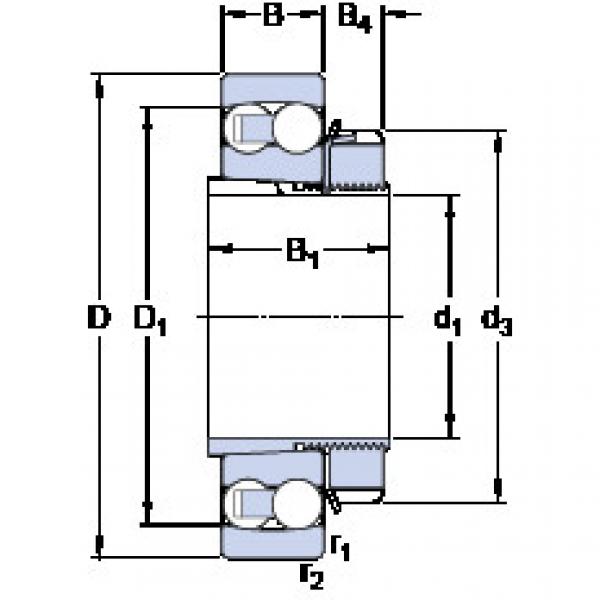 Bantalan 2217 K + H 317 SKF #1 image