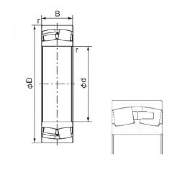 Bantalan 22206AEX NACHI #1 image