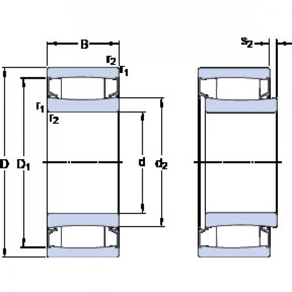 Bantalan C 4126-2CS5V/GEM9 SKF #1 image