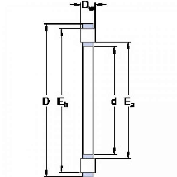 Bantalan K 81232 M SKF #1 image