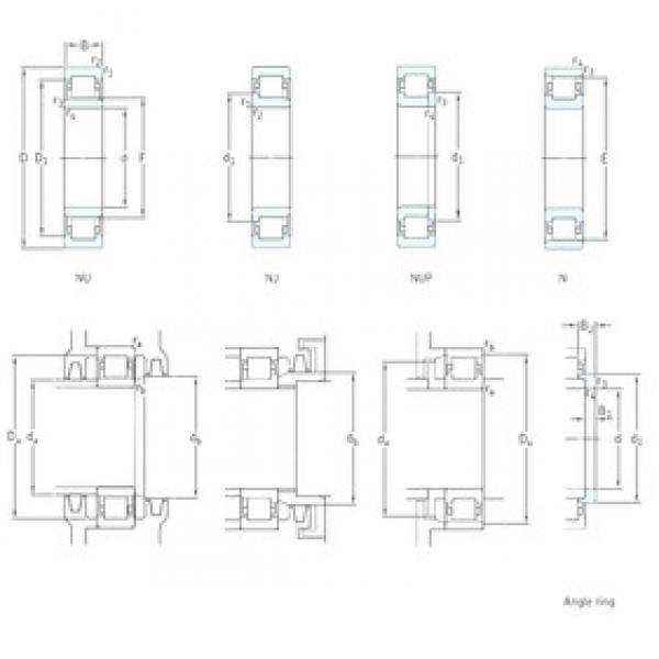 Bantalan NU1068MA SKF #1 image