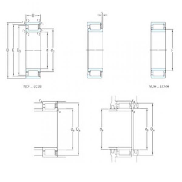 Bantalan NCF2332ECJB SKF #1 image