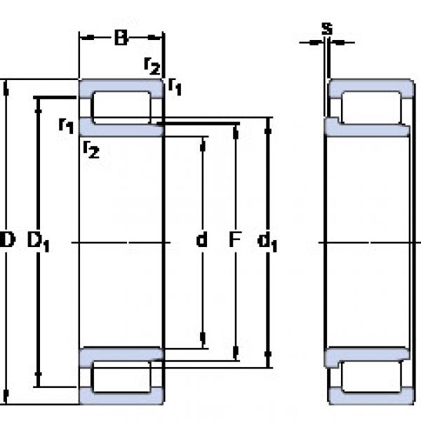 Bantalan NJG 2309 VH SKF #1 image