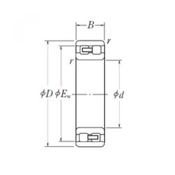 Bantalan NN 3018 NSK #1 image