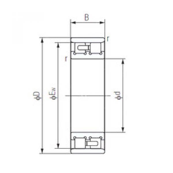 Bantalan NN3032 NACHI #1 image