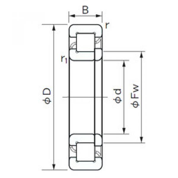 Bantalan NUP 2222 E NACHI #1 image