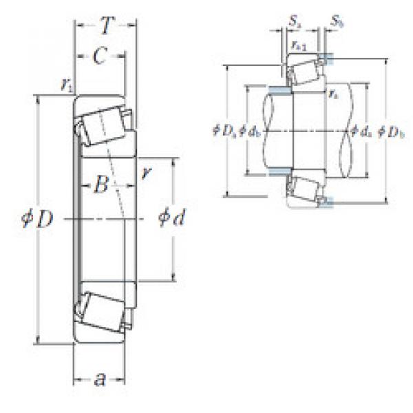 Bantalan HR30309DJ NSK #1 image