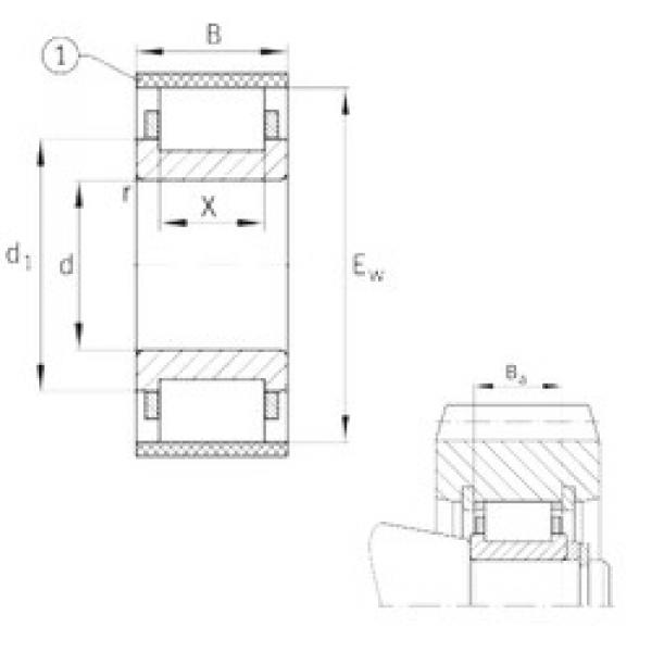 Bantalan RN2214-E-MPBX FAG #1 image