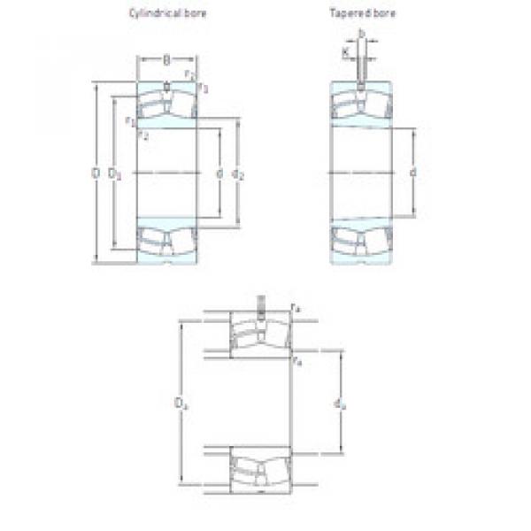 Bantalan 23940CC/W33 SKF #1 image