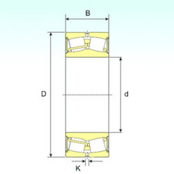 Bantalan 24122-2RS ISB #1 image