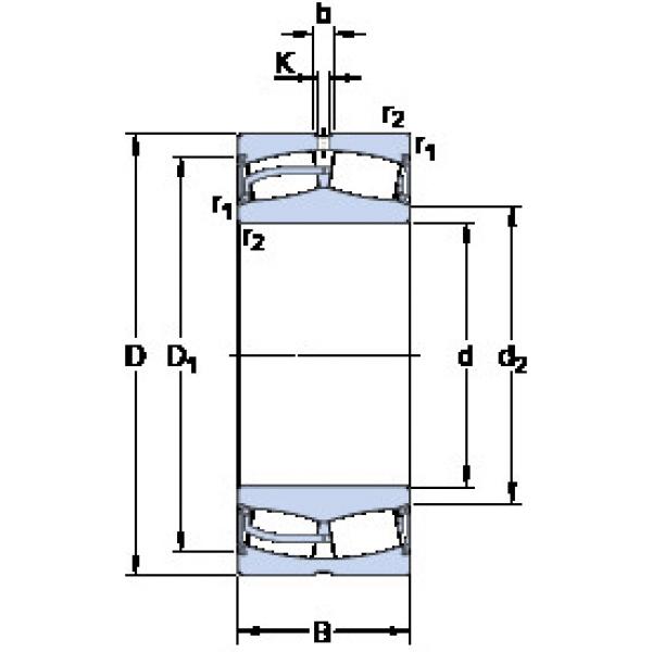 Bantalan 24122-2CS5/VT143 SKF #1 image