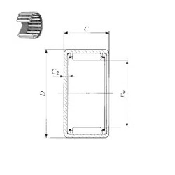 Bantalan BHAM 1816 IKO #1 image