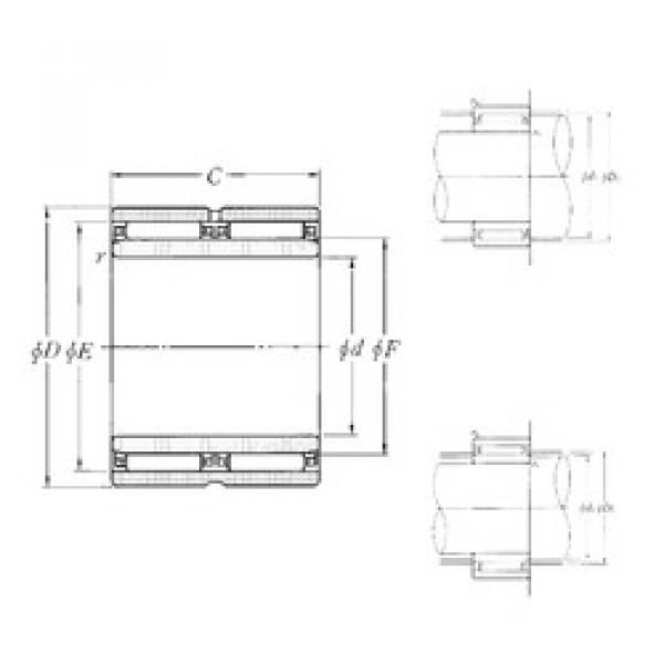 Bantalan NAO-25×42×32ZW NTN #1 image