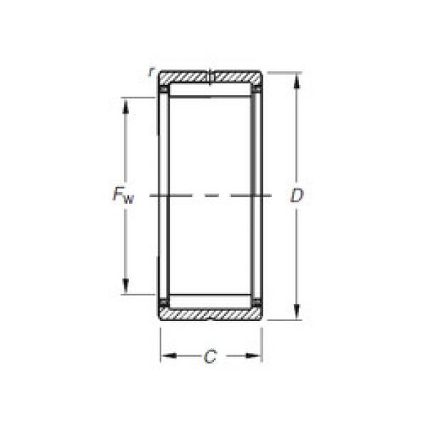 Bantalan NK37/20 Timken #1 image