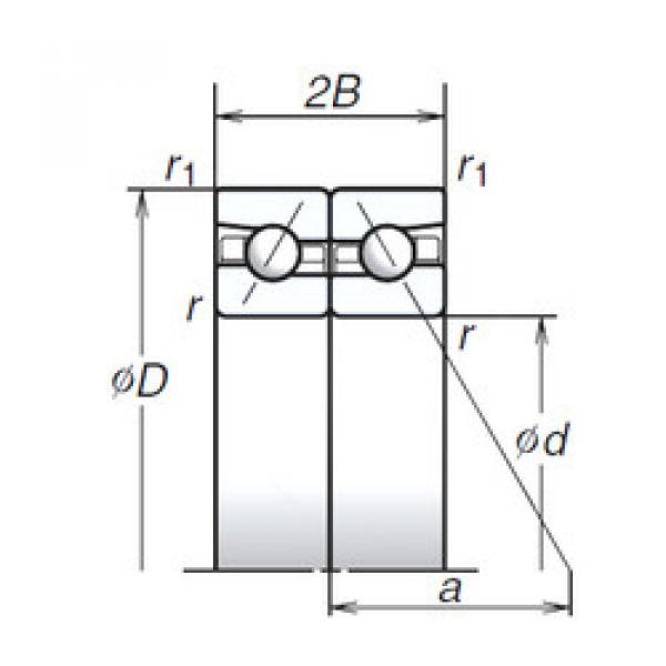 Bantalan 50BAR10S NSK #1 image